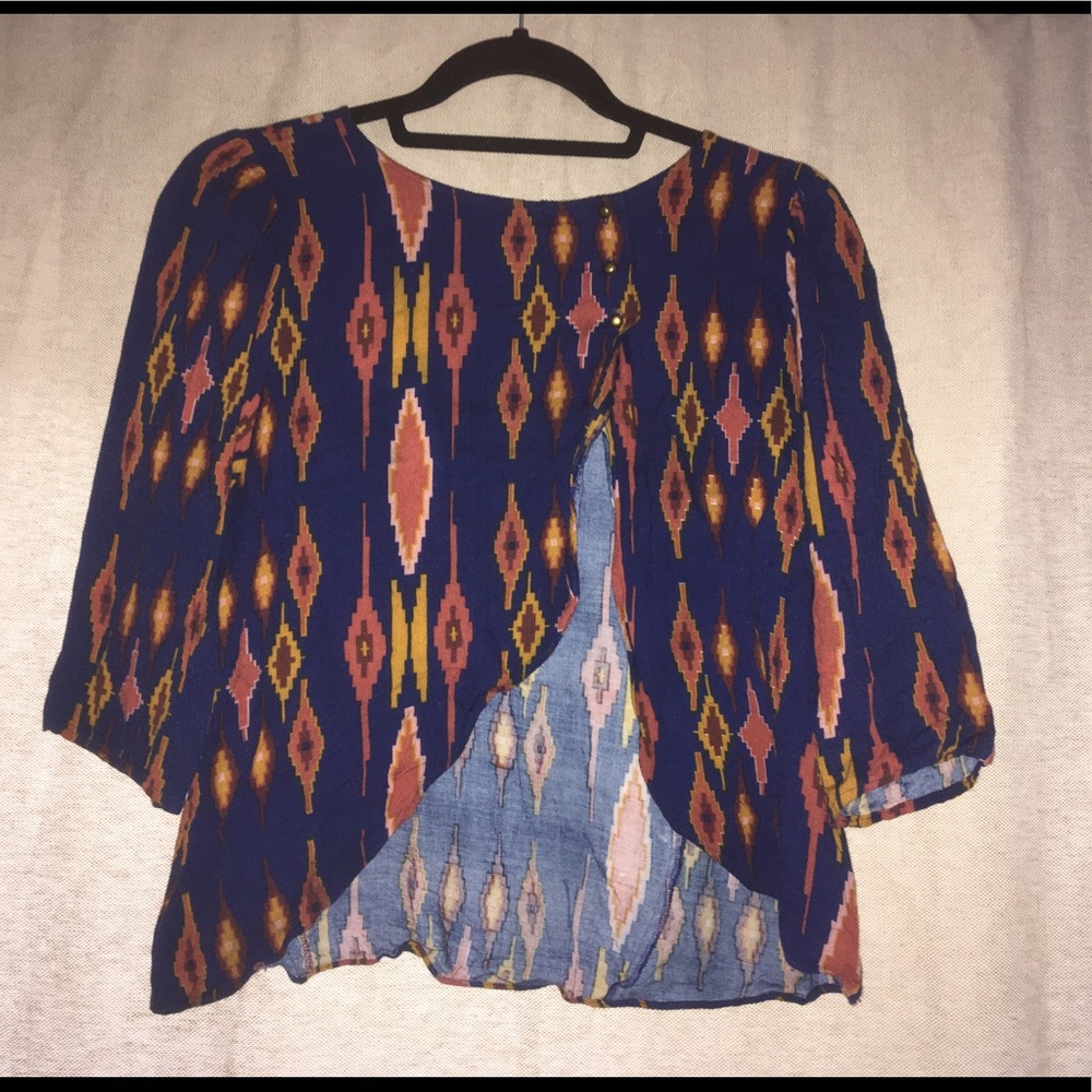 ***SOLD***Dolce Vita Aztec print top  size small